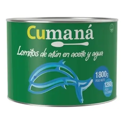 Atun Cumana Lom. Aceite x 1.8kg.