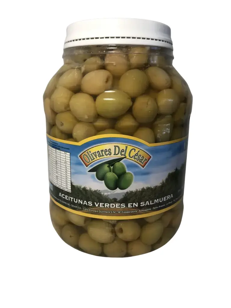 Aceituna Olivares Del Cesar Rellena con Morron x 1kg.