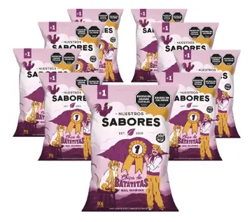 Snack Nuestros Sabores (1) Batatitas CAJA X 18 U.