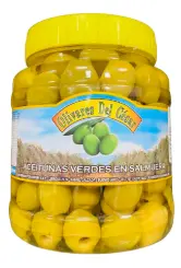 Aceituna Olivares Del Cesar Verde Descarozada x 2kg.
