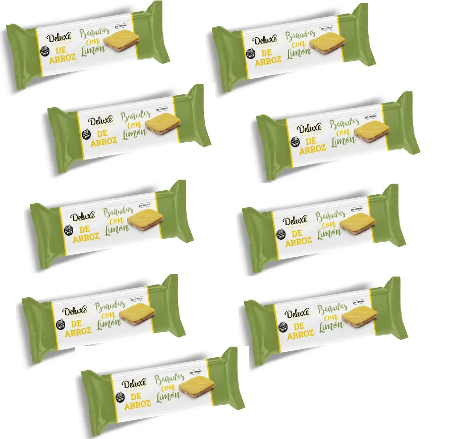 Galletas Deluxe Bañada Limon 108g. CAJA X 12U.