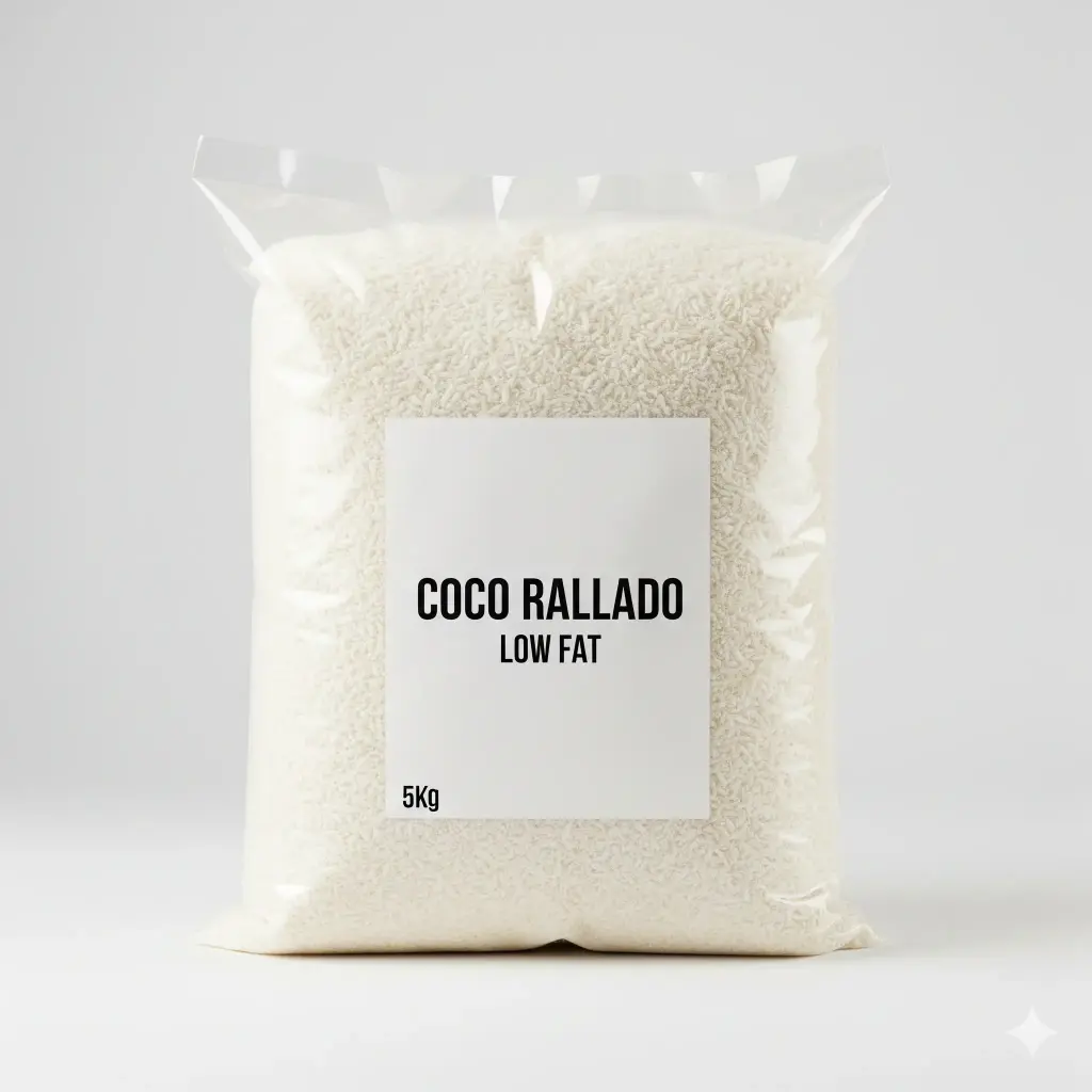 Coco Rallado Low Fat x 5kg.