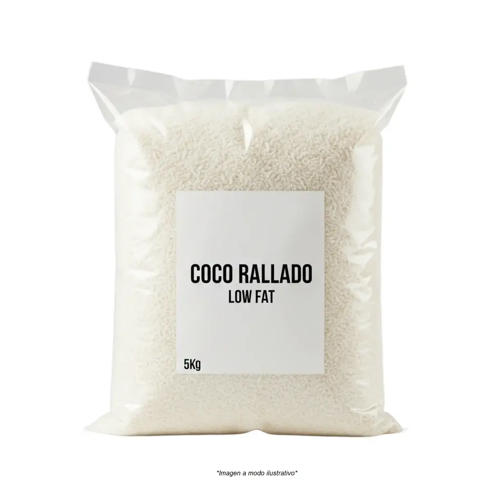 Coco Rallado Low Fat x 5kg.
