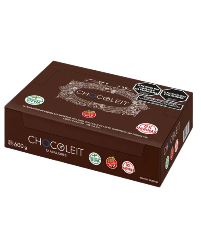 Alfajor Chocoleit Negro CAJA X 12 U.