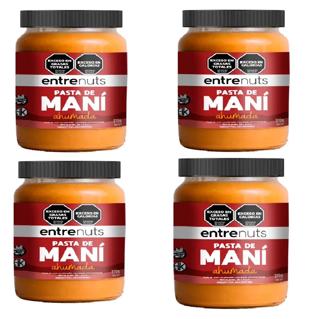 Pasta Mani Entre Nuts Ahumada CAJA X 12 U.