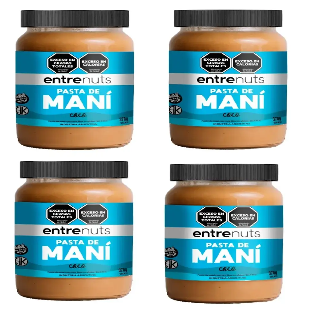 Pasta Mani Entre Nuts con Coco CAJA X 12 U.