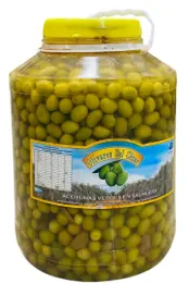 Aceituna Olivares Del Cesar Verde (Pizzera) Garrafa 4,8kg.