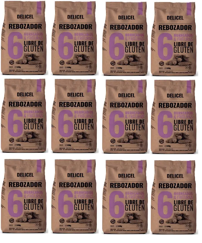 Rebozador Delicel x 500g. CAJA X 12 U.