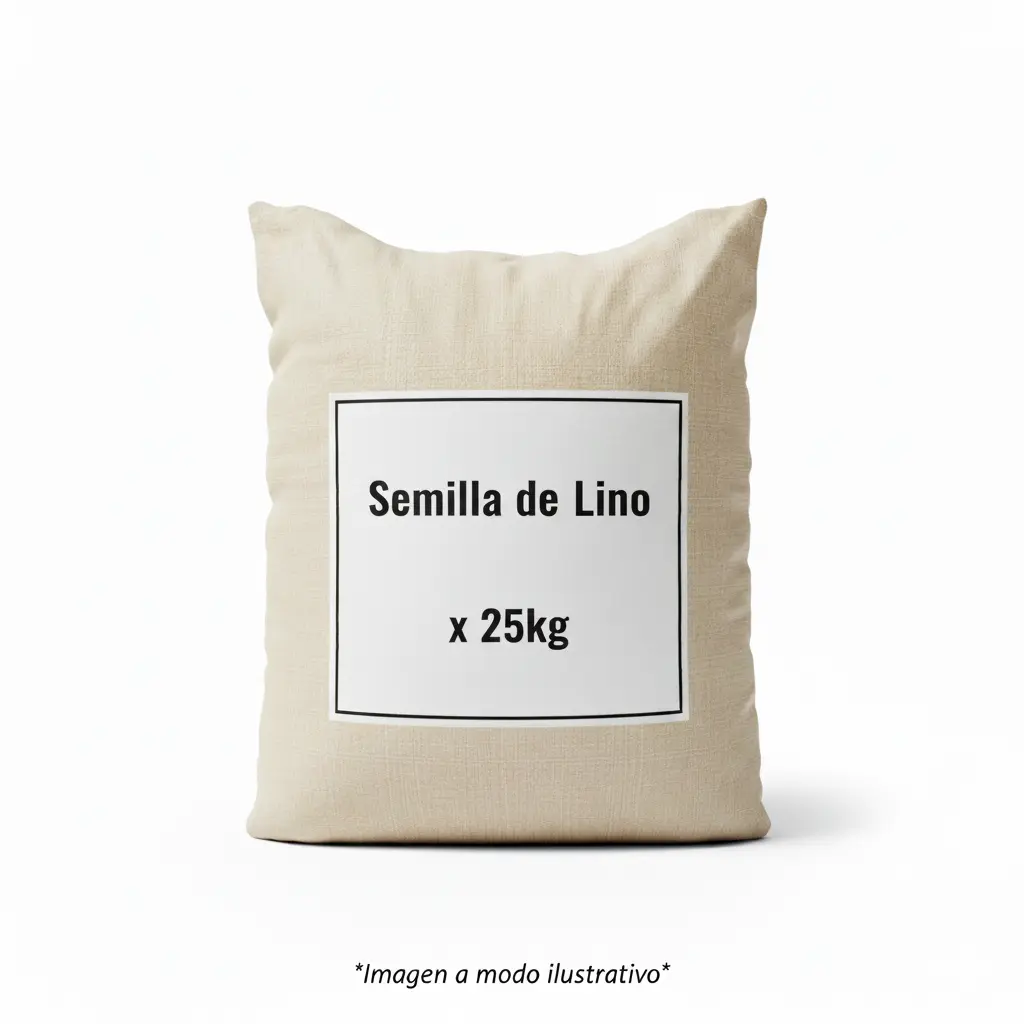 Semilla de Lino x 25kg.