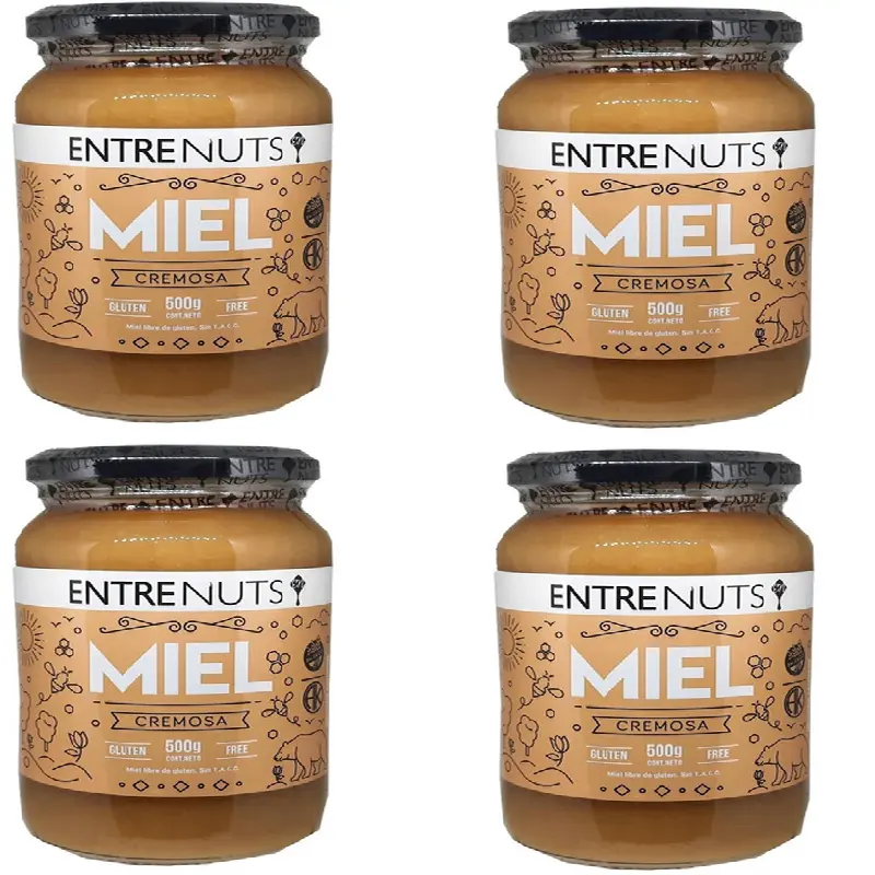 Miel Entre Nuts Cremosa CAJA X 12 U.