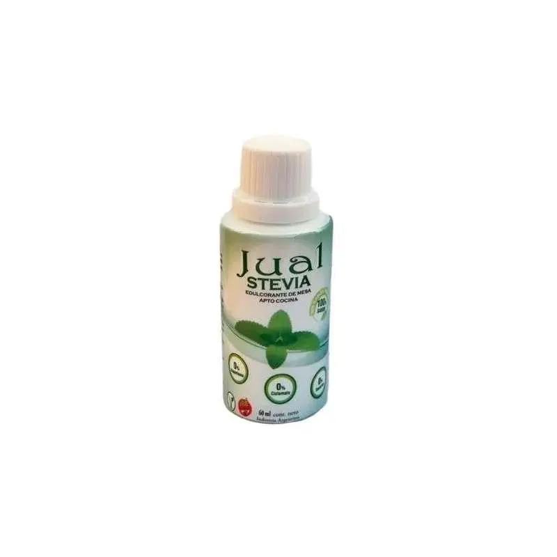Endulzante Jual Stevia Liquida Pocket x 60cc. CAJA X 24 U. E*