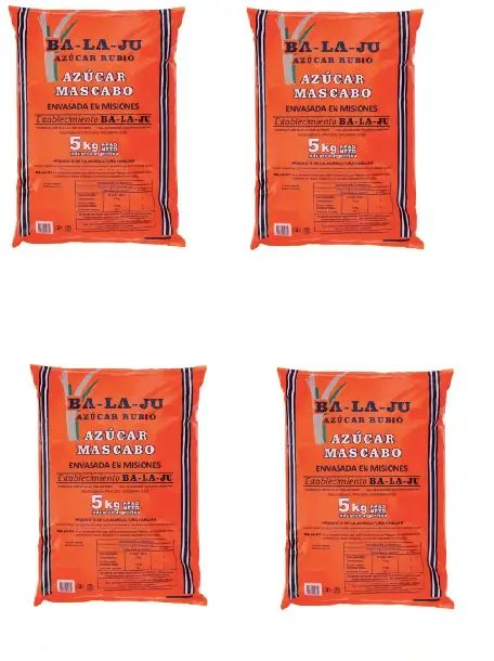 Azucar Mascabo Balaju x 500g. PACK X 24 U.