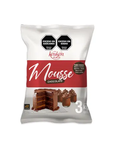 Crema Keuken Mousse de chocolate x 3kg.