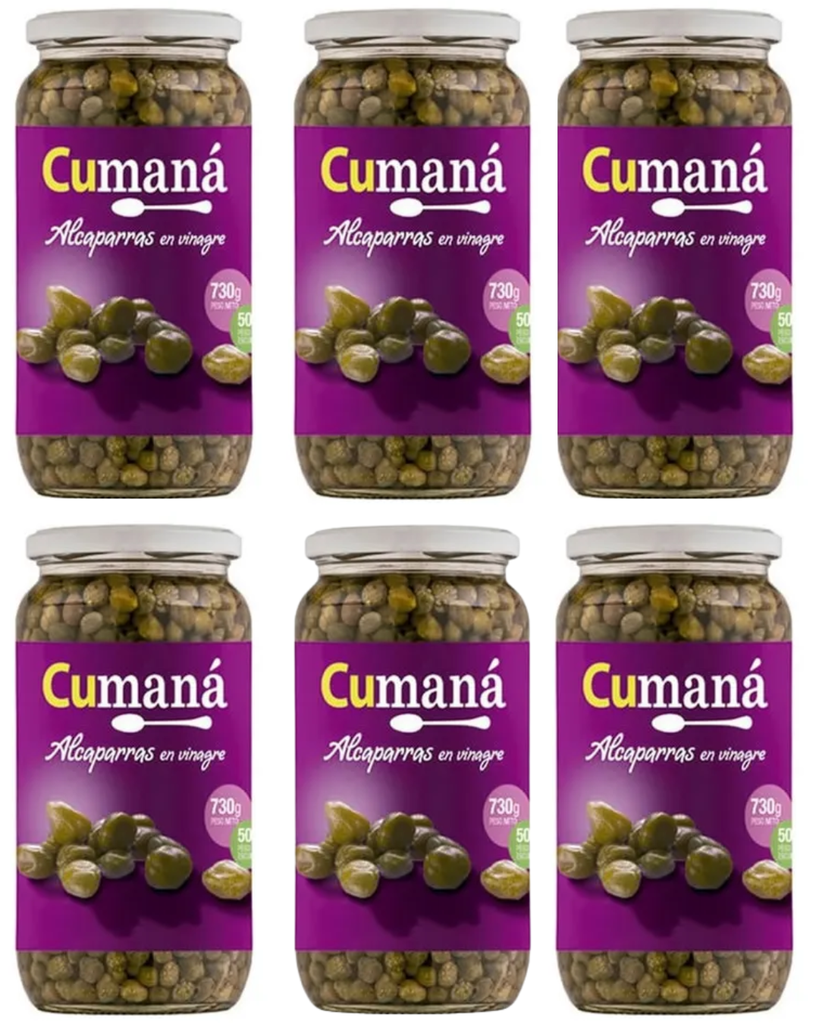 Alcaparra Cumana 9-11mm. x 730g. CAJA X 6 U.