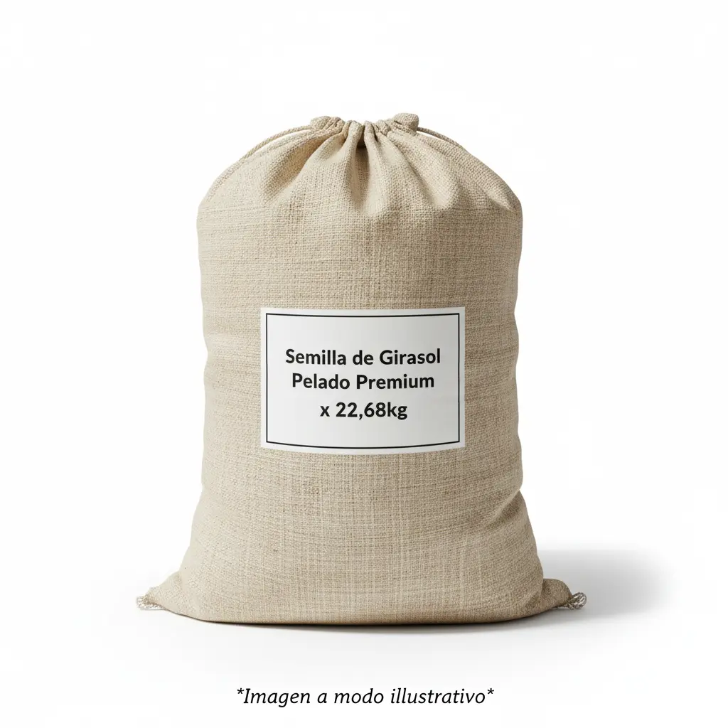 Semilla de Girasol Pelado Premium x 22,68kg.