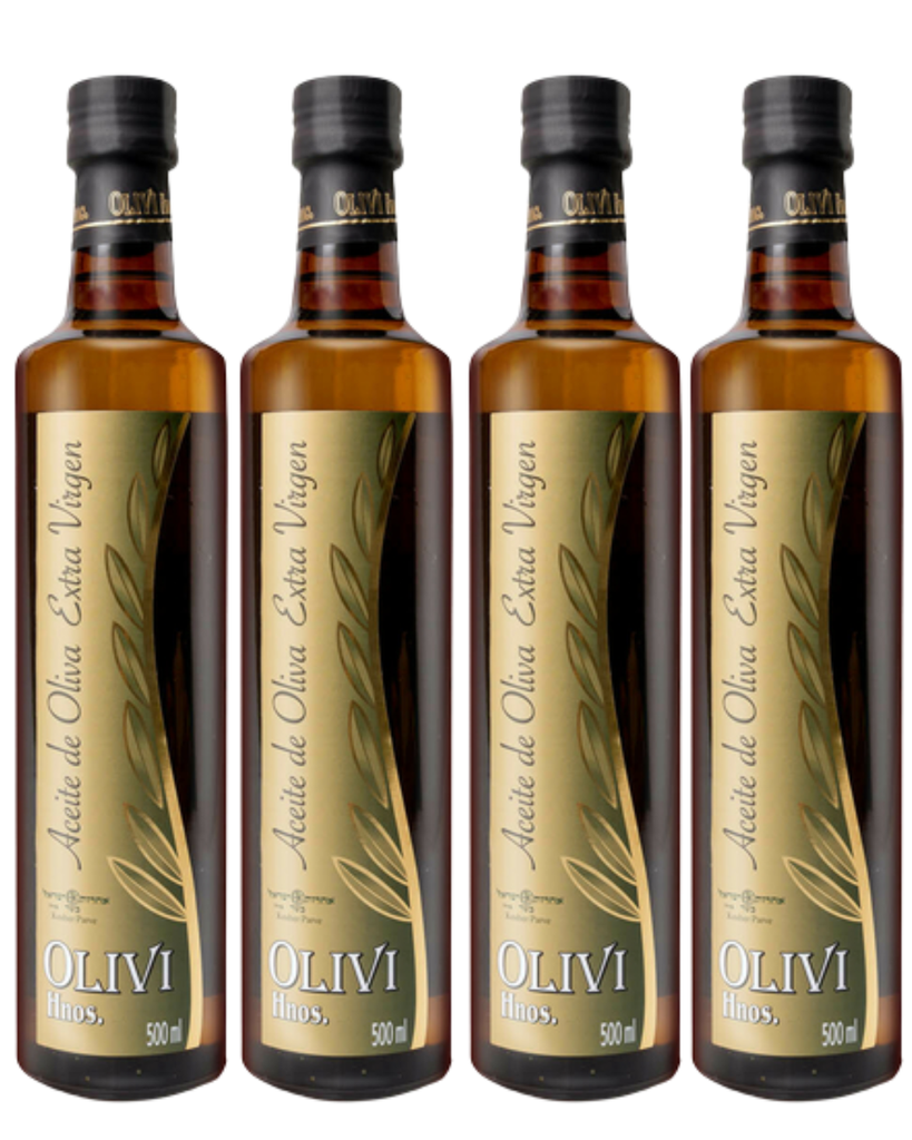 Aceite de Oliva Olivi Extra Virgen Vidrio x 500mL. CAJA X 6 U.