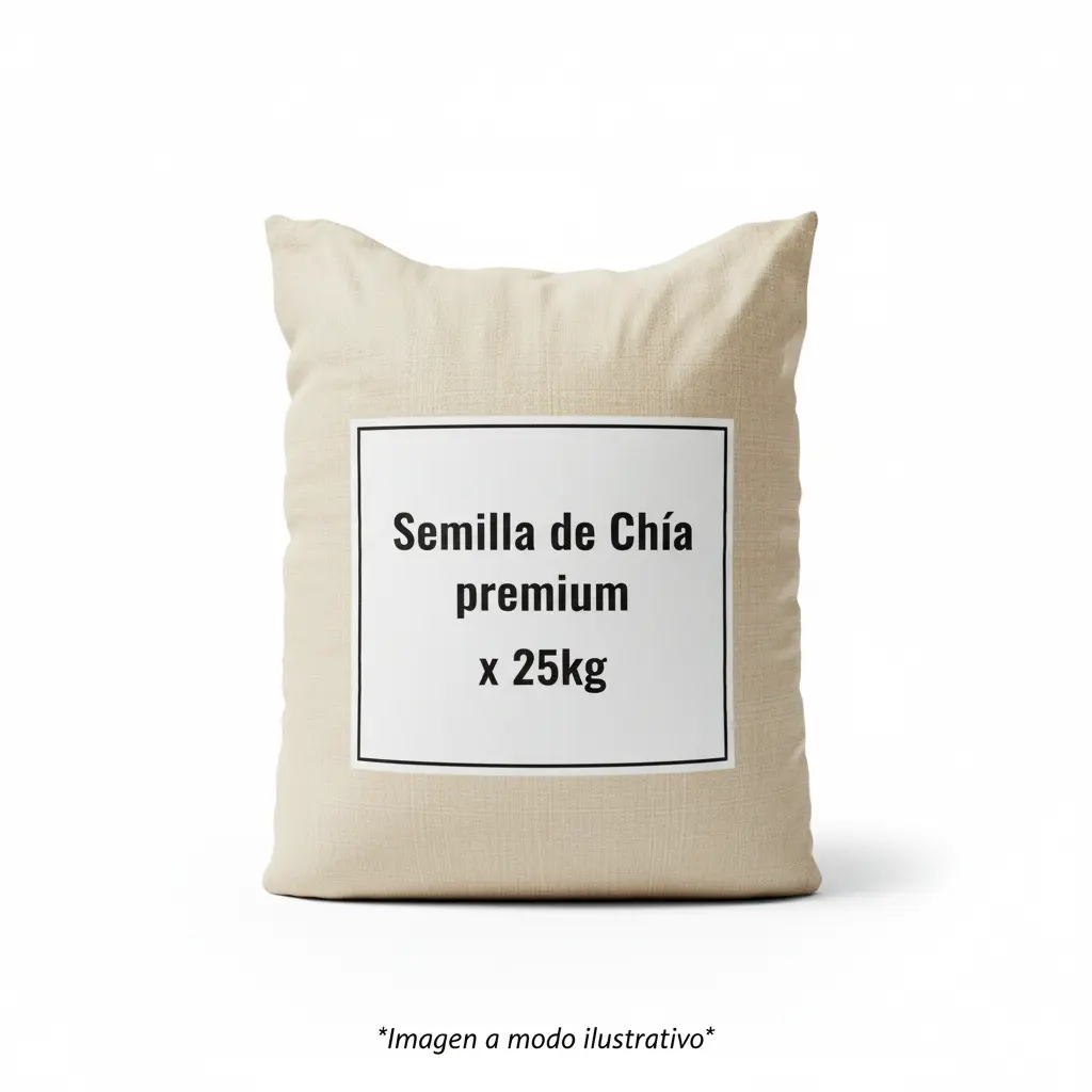 Semilla de Chia Premium x 25kg.