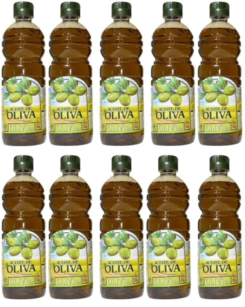 Aceite de Oliva Olivi Tradicional PET x 500mL. CAJA X 12 U.