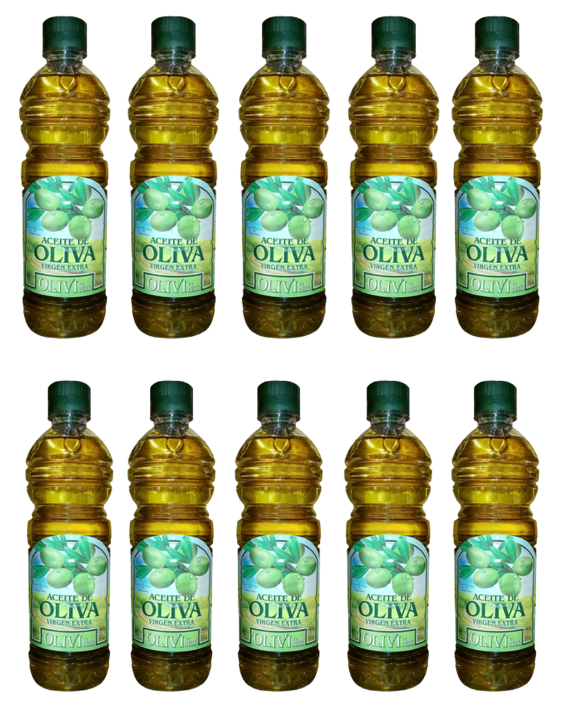 Aceite de Oliva Olivi Extra Virgen PET x 500mL. CAJA X 12 U.