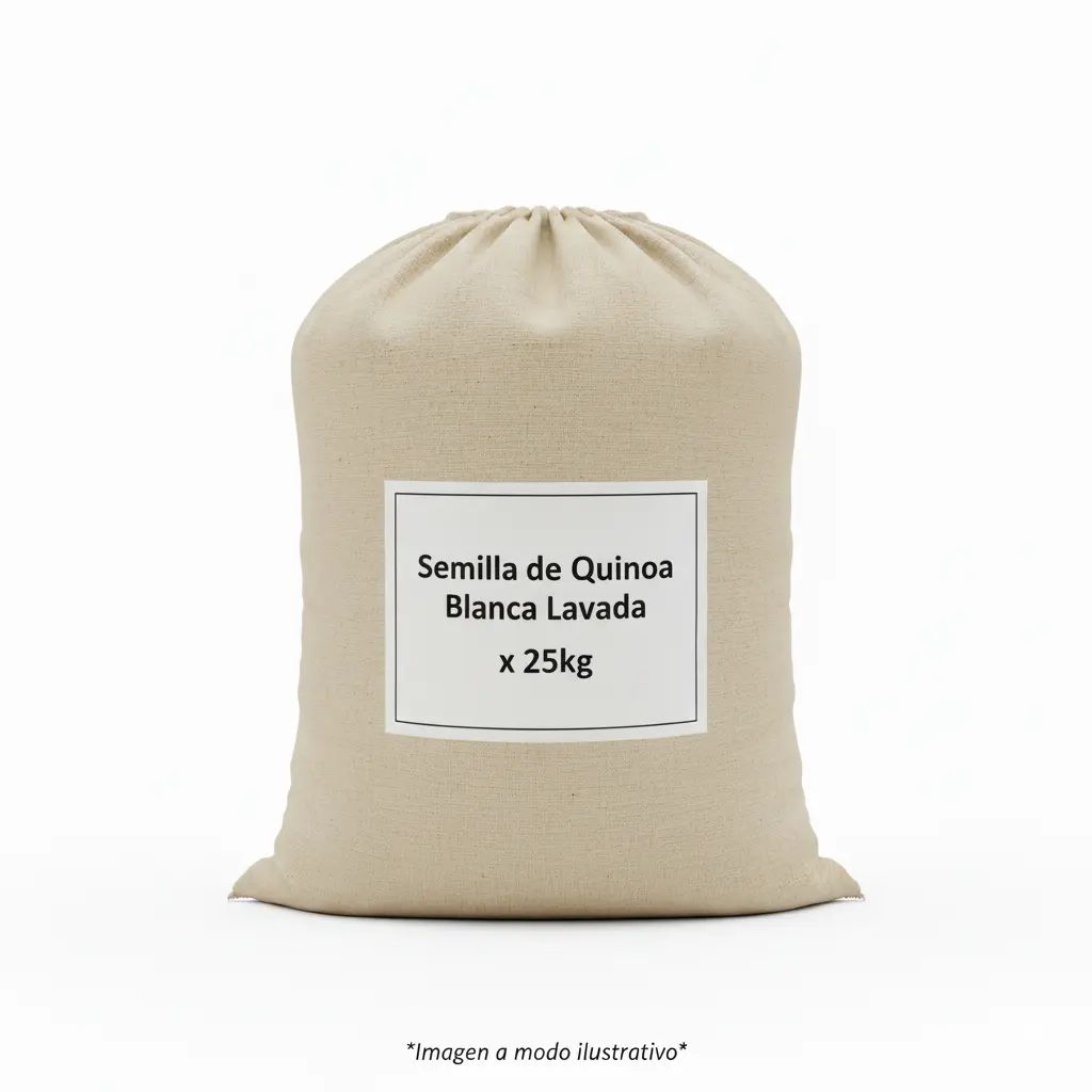 Semilla de Quinoa Blanca Lavada x 25kg.