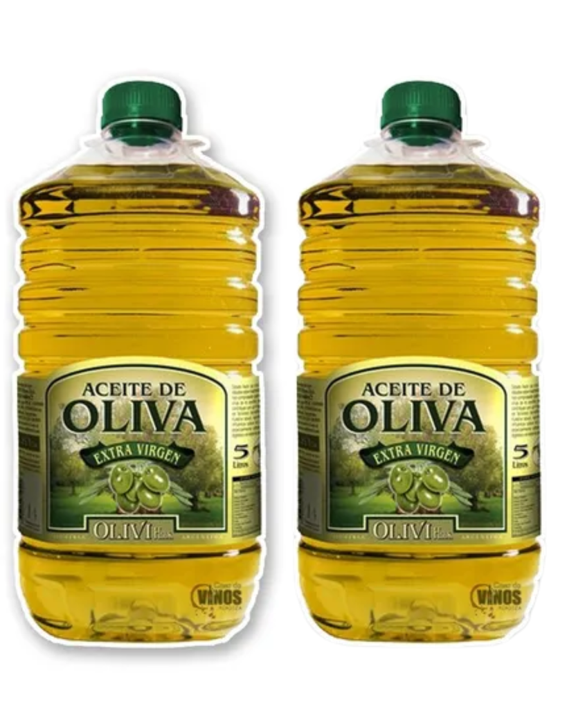 Aceite de Oliva Olivi Extra Virgen x 5L. CAJA X 2 U.
