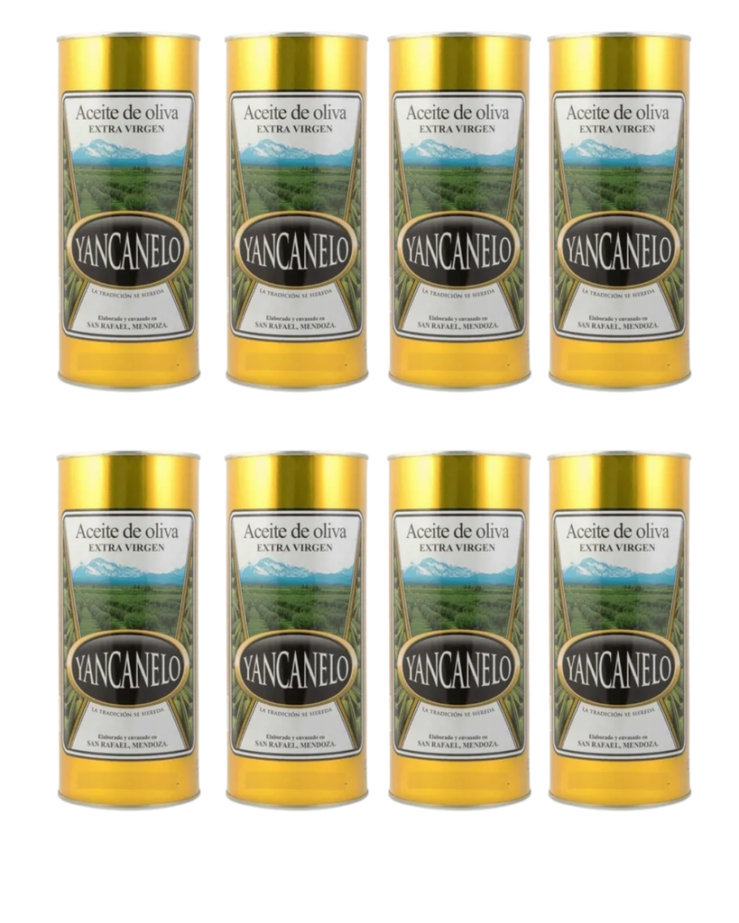 Aceite de Oliva Yancanelo Extra Virgen x 500cc. CAJA X 12 U.