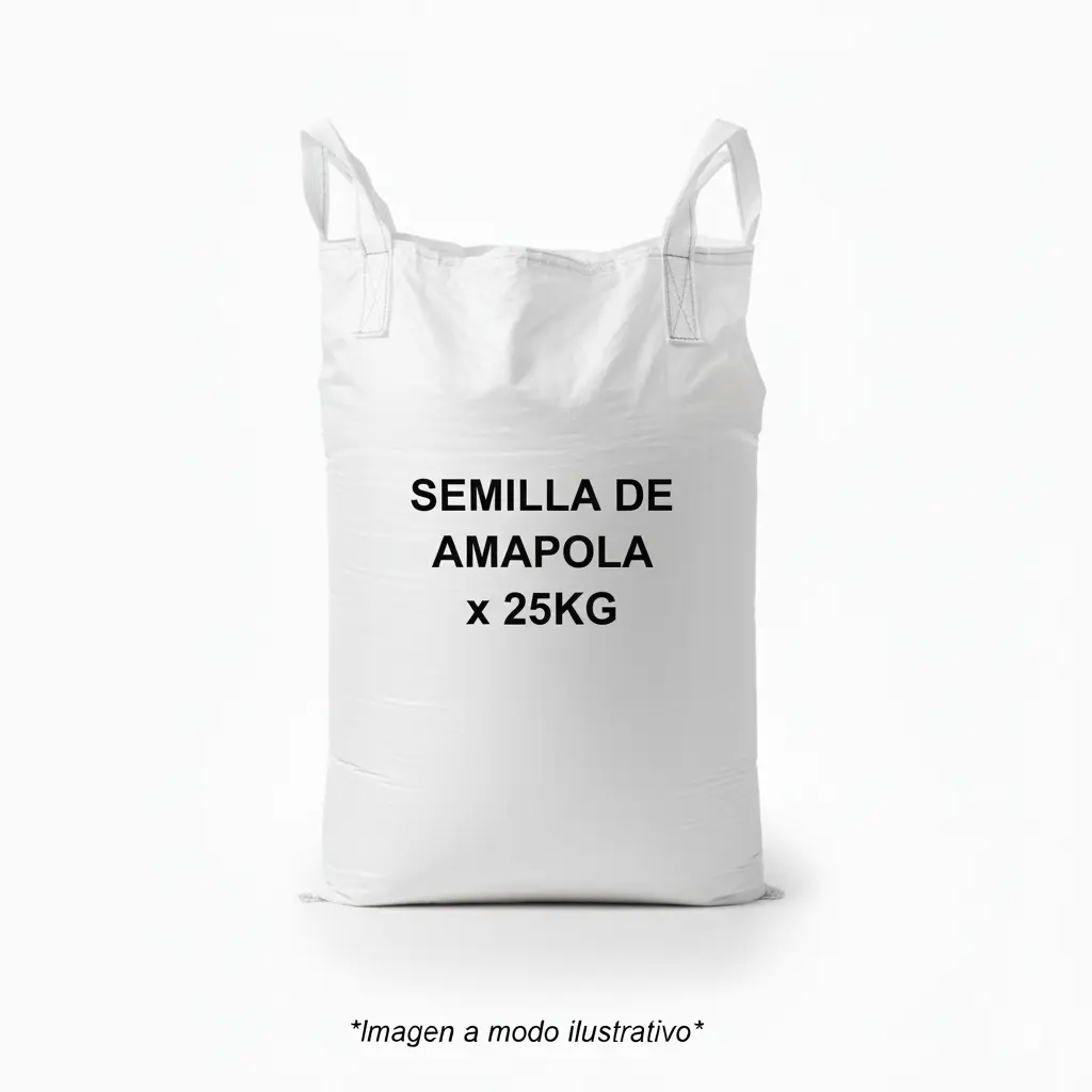 Semilla de Amapola x 25kg.