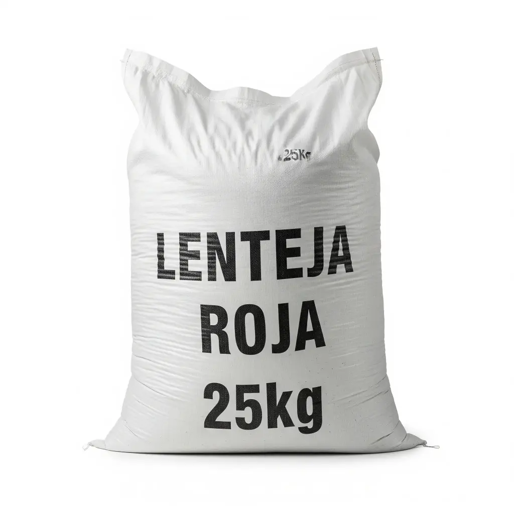 Lenteja Roja x 25kg.