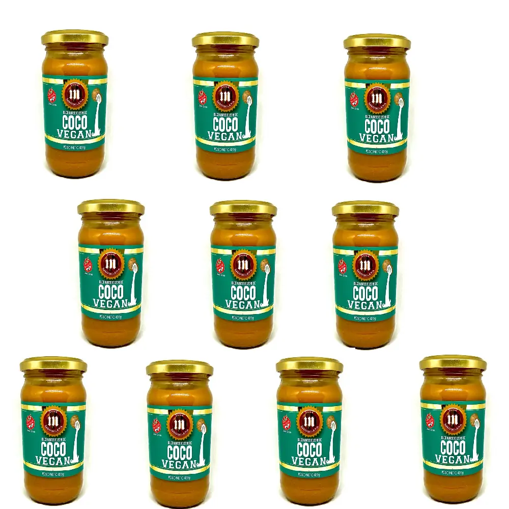 Dulce de Leche Doña Magdalena Vegan Coco c/az x400g CAJA X 12U