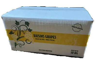 Pasas de Uva RUBIAS Jumbo CAJA X 10 kg. E*