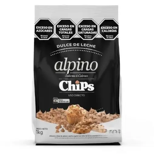 [2989] Chocolate Chips Alpino Dulce de Leche x 1kg.