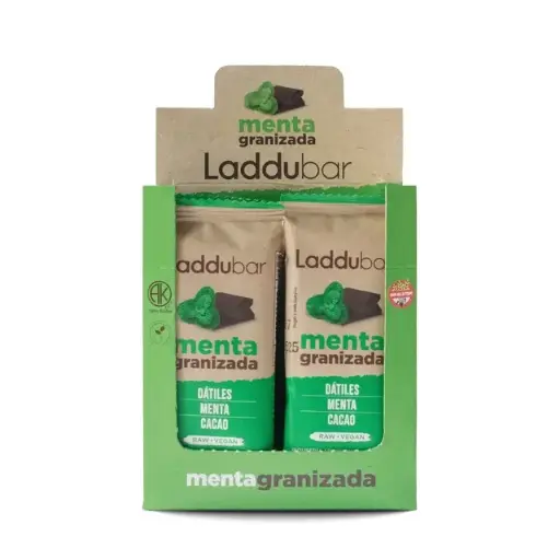 [3000] Barra Laddubar Menta Granizada x 30g. CAJA X 12 U.