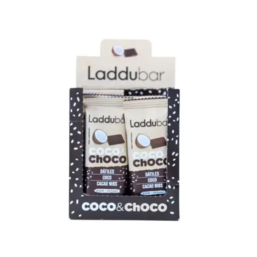 [3012] Barra Laddubar Coco y Chocolate x 30g. CAJA X 12 U.