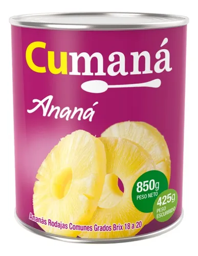 [3043] Ananas Cumana Rodajas x 836g. 