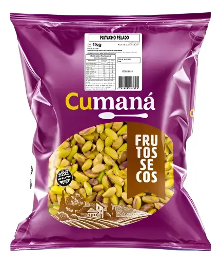 [3080] Pistacho Cumana Naturales Pelados  x 250g. unidad 