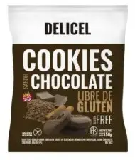 [1464] Galletitas Delicel Cookies Sabor Chocolate x 150g.