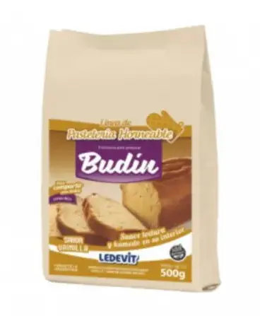 [2360] Premezcla Ledevit Budin Vainilla x 500g.