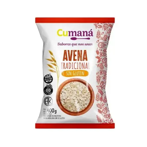 [2641] Avena Arrollada Cumana Tradicional x 400g.
