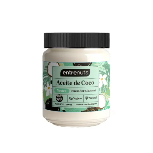 [1116] Aceite Coco Entre Nuts Neutro x 200cc.