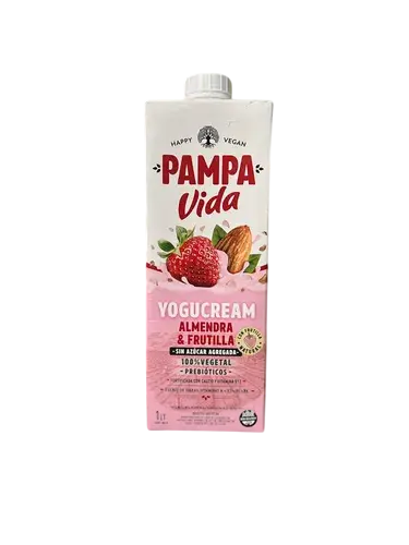 [2651] Leche Vegetal Pampa vida de Almendra sabor Frutilla