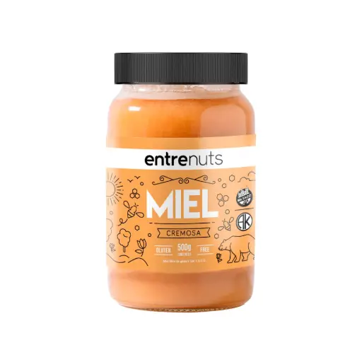 [1196] Miel Entre Nuts Cremosa 500g.