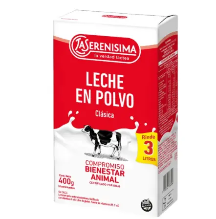 [2019] Leche en Polvo La Serenisima Entera x 400g.
