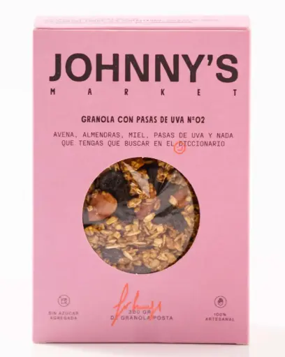 [0958] Granola Johnny'S Market Pasas 300g.