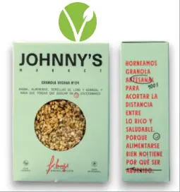 [0959] Granola Johnny'S Market Vegana 300g.