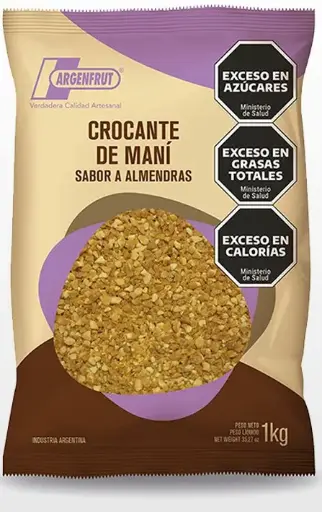 [2788] CROCANTE de Mani Argenfrut Sabor Almendra x 1kg.