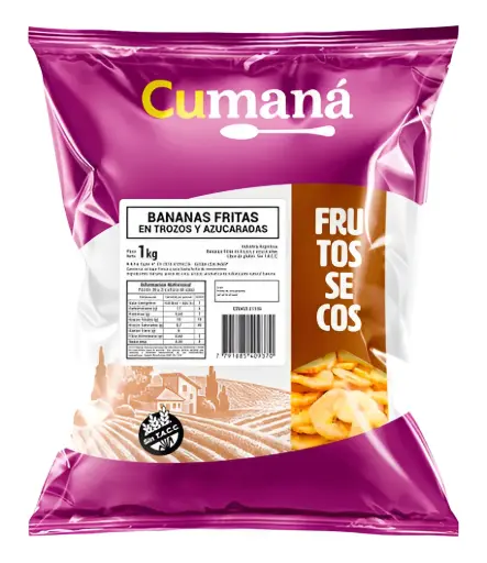 [0915] Chips Banana Cumana x 1kg.