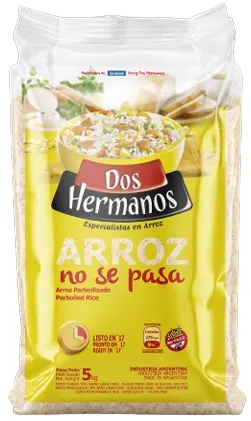 [2865] Arroz Dos Hermanos Parboil x 5kg.