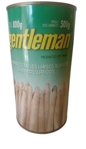 [2782] Esparragos Gentleman Tallos Largos Blancos x 800g.