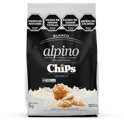 [1751] Chocolate Chips Alpino blanco x 1kg.