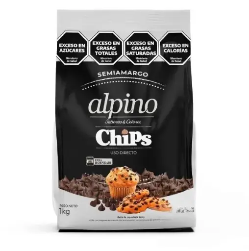 [1750] Chocolate Chips Alpino semiamargo x 1kg.